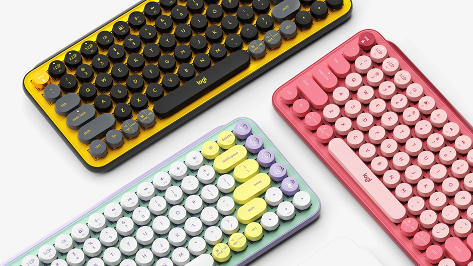 Logitech POP Keys keyboard 3 Colors